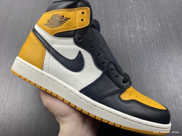 Reps LUCY High Toe Air OG 555088-711 Yellow Jordan 1 0715